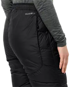 Jack Wolfskin naisten untuvahousut Atmosphere pants w 1501303 - BLACK - 4