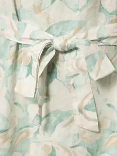 London Fog naisten pellavasekoitemekko 218L261707 - Multicolor - 5