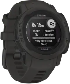 Garmin Instinct 2s solar multisport GPS kello, tummanharmaa - 6