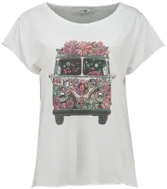 Hailys naisten t-paita Sv44enja - 8483 bright bus - 1