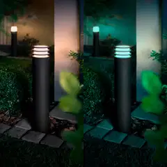 Philips Hue Lucca -pylväsvalaisin 8.1W 1000-20000K 1100LM anthracite - 3