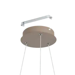 EGLO riippuvalaisin Ruotale LED 36W 55 cm hiekka - 4