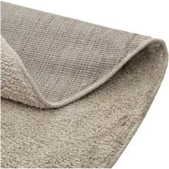 House nukkamatto Puffy pyöreä 130 cm kerma - 2