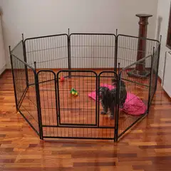 Trekker pentuaitaus Strong 8-paneelia M 80x77 cm musta - 5