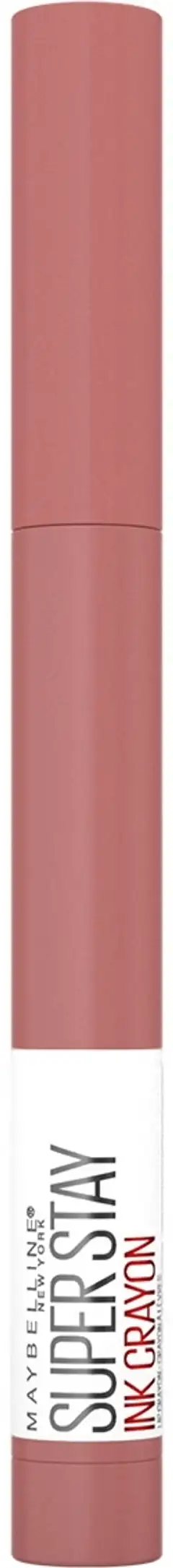 Maybelline New York Super Stay Ink Crayon 105 On The Grind -huulipuna 1,5g - 1