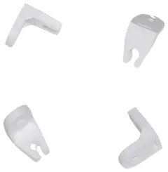 Ihanin sälekaihtimen säätötangon pidin 4kpl - 3