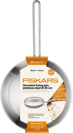Fiskars Paistinpannu 26cm pinnoitt.teräs - 5