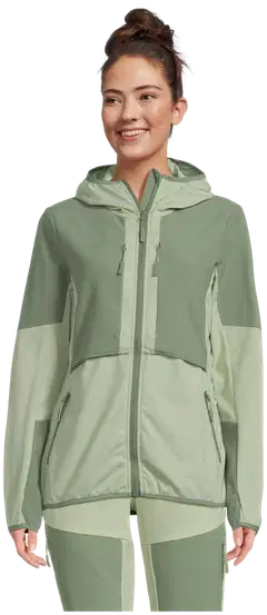 Luode12 naisten retkeily- ja ulkoilutakki 223L112664 - reseda - 1