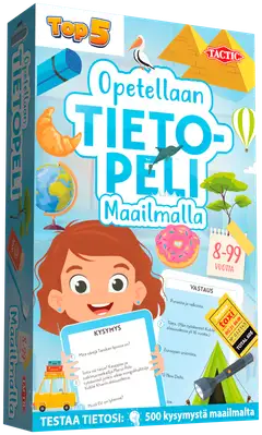 Tactic peli Opetellaan Tietopeli, erilaisia - 8