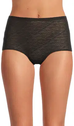 Actuelle naisten short-alushousut 210A082617 - BLACK - 1