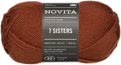Novita lanka 7 Sisters 100g kinuski 666 - 1