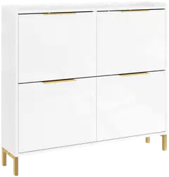 SoBuy kenkäkaappi valkoinen FSR206-GW - 1