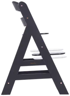 Hauck syöttötuolisetti Alpha Newborn tummanharmaa - 5