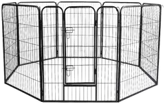 Trekker pentuaitaus Strong 8-paneelia L 100x77 cm musta - 2