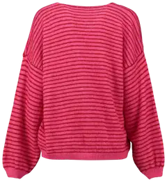 Hailys naisten neuletakki Ir44ina - pink/red stripe - 3