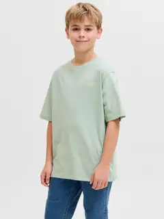 JJ REBEL JUNIOR lasten t-paita - Aqua Gray - 3