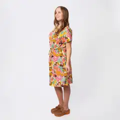 Martinex Muumi mekko Tea Papaija 588428 - Keltainen - 4