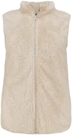 TEX naisten sherpaliivi I996847 - BEIGE - 1