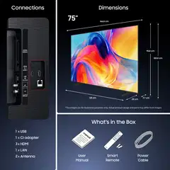 Samsung 75" 4K UHD Mini LED Smart TV TU75M72HBUXNA - 4