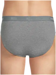 House miesten brief-alushousut 2-pack - Mel. grey - 3
