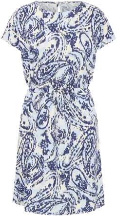 B.young naisten mekko Bymmjoella o neck - Blue Paisley - 1