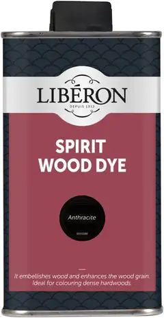 Liberon Petsi Spriipohjainen 250ml Anthracite - 1