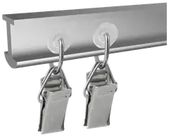 Ihanin I-verhokiskon liu'ut nipistimellä 20kpl - 4