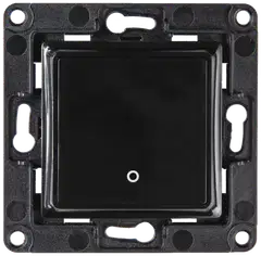 Shelly Seinäkytkin 1 - musta - 1