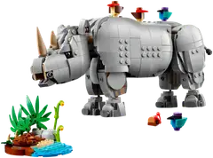 LEGO® Creator 31171 Villieläimet: Mahtava sarvikuono ja linnut - 3
