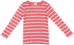 Ciraf lasten rib trikoopaita 25tc260212 - Pink stripes - 1