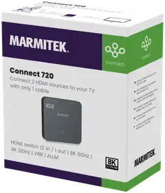 Marmitek HDMI-kytkin Connect 720 8K HDMI-kytkin - 4