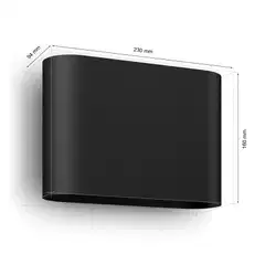 Phiips Hue Dymera -seinävalaisin 10W 2000-6500K 1020LM säädettävä - 2