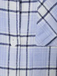 Actuelle naisten flanelliyöpaita 212A382619 - Blue check - 5