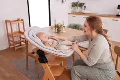 Hauck syöttötuoli Alpha+b natural - 25