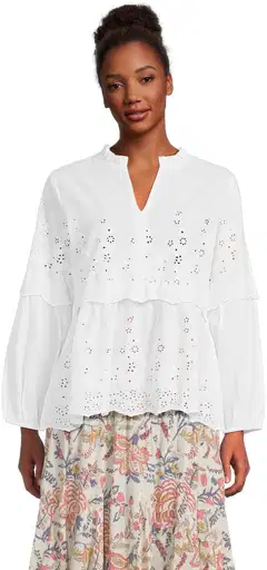 Margaux Riviera naisten pusero SDSL-SS26-02 - WHITE - 1