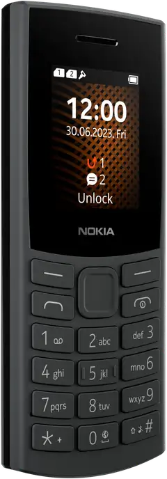 Nokia 105 4G peruspuhelin hiilenharmaa - 3