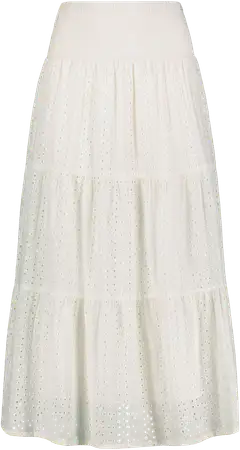 Margaux Riviera naisten maksihame MR-352 - WHITE - 1