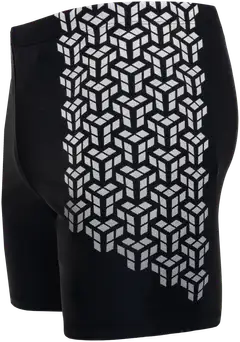 House miesten uimabokserit Mid Jammer 215H012604 - Black with print - 2