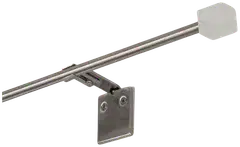 Hasta Mini Bloque säädettävä verhotanko, ruostumaton teräs - 1