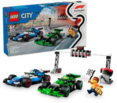 LEGO® City F1®-lähtöruudukko ja VCARB:n ja Sauberin kilpa-autot 60474 - 1