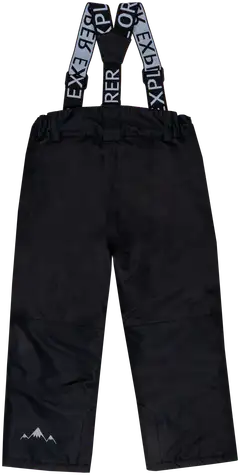 Ciraf lasten tec-talvihousut henkseleillä 252C36225D - BLACK - 2