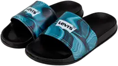 Levi's lasten suihkusandaalit Pool S - Black marble - 1