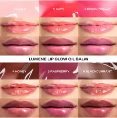 Lumene Lip Glow huuliöljy 3 Berry Cream 10 ml - Sugar - 4