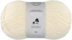 Novita Isoveli 100g lanka - 010 Luonnonvalkoinen - 1