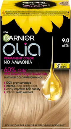 Garnier Olia 9.0 Light Blonde kestoväri 174ml - 1