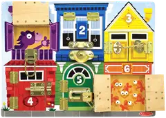 Melissa & doug Leikkisetti Lukkotaulu - 2