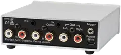 Pro-Ject Esivahvistin Pre Box S2 Analogue hopea - 2
