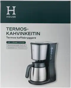 House termoskahvinkeitin 1,25 litraa teräs CM2225S - 2