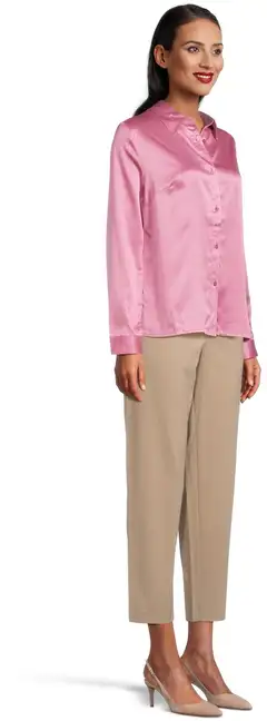 London Fog naisten satiinipusero 228L260302 - Cashmere rose - 4