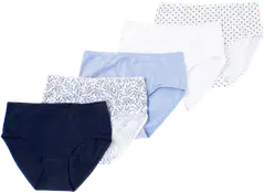 TEX BASIC naisten maxi-alushousut I928729 5-pack - BLUE 3 - 1